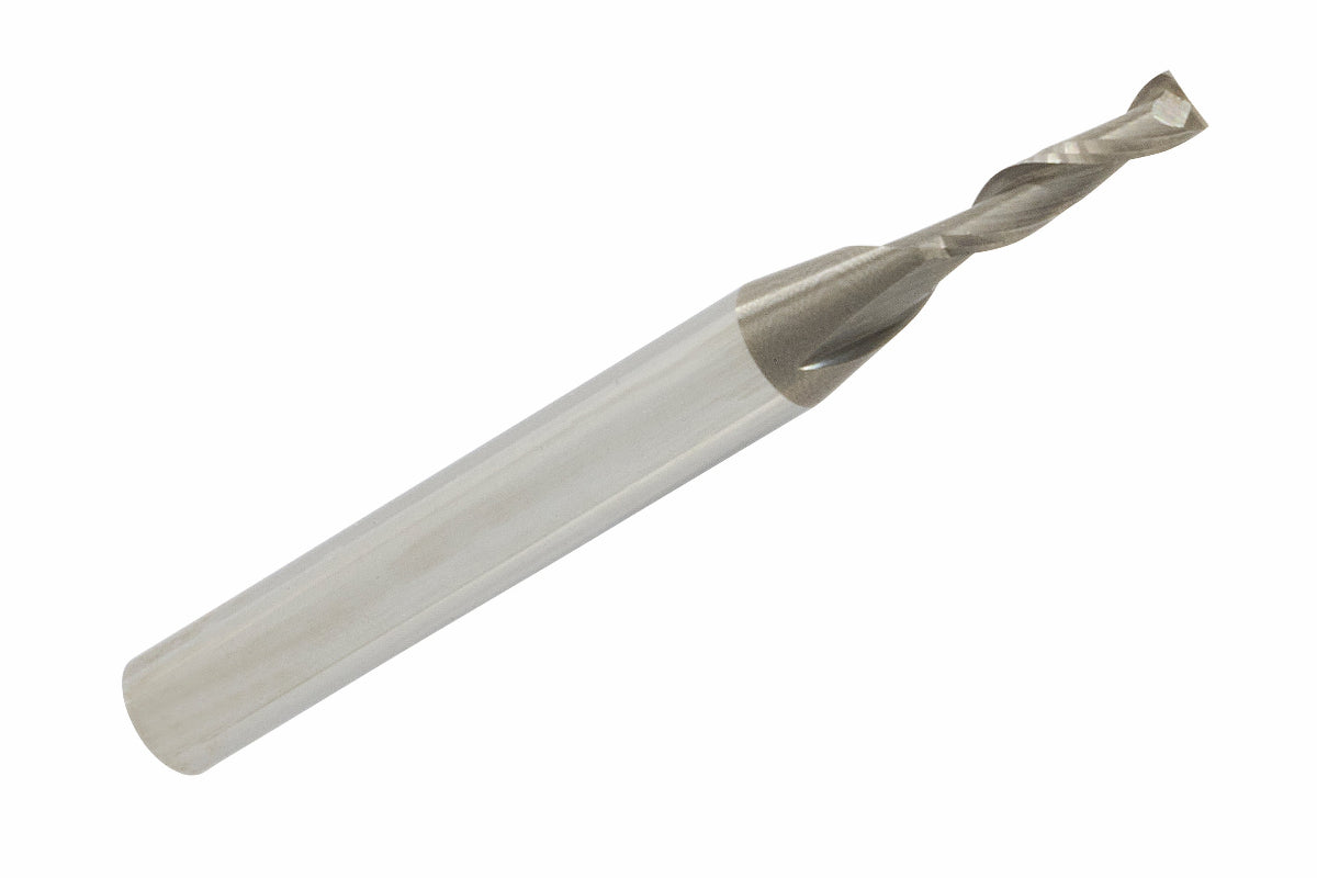 Rohit Solide carbide C-103 Up Cut  2 Flute Spiral Router Bits Flute Diameter 1/8" x Shank Diameter 1/4" X Total Length 2" Uncoated for Wood, Plastics, MDF