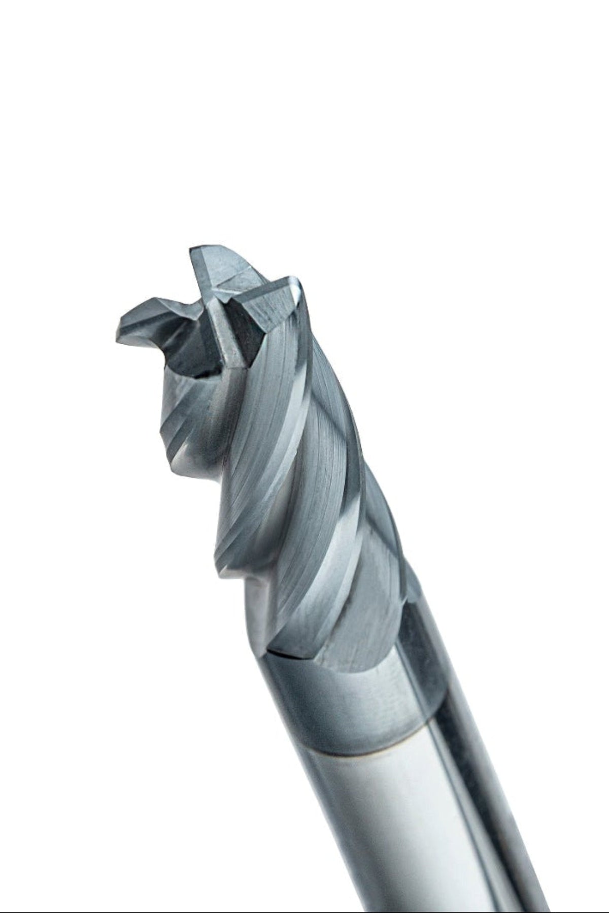 Falcon tool 4 Flute C-330 Solid Carbide Ultra Micro Grain Square Nose Variable Helix End Mills 3/8" Cut Dia x 1" LOC x 3/8" Shank x3" OAL