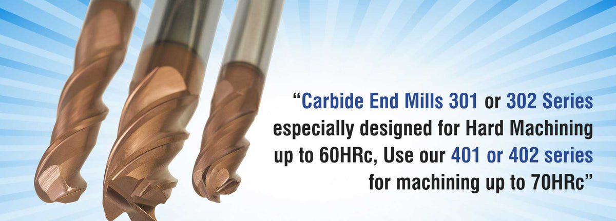 Carbide End Mills for Different Material Machining Carbide End Mills for Alloy Steel Machining for Automotive Industry - C330, C322, C222 Carbide End Mills for Stainless Steel Machining for Valve, Automotive, Food & Beverage, Oil&Gas Industry Applications