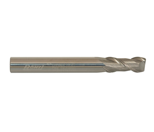 Rohit Solid Carbide C-103 Up cut 2 Flute Router Bits . 1/8" Flute diameter, and 1/8" shank diameter Uncloated
