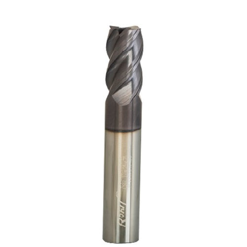 3/16" Solid Carbide End Mill – 4 Flute Double End, Stub Length, Center Cutting (HTC USA)