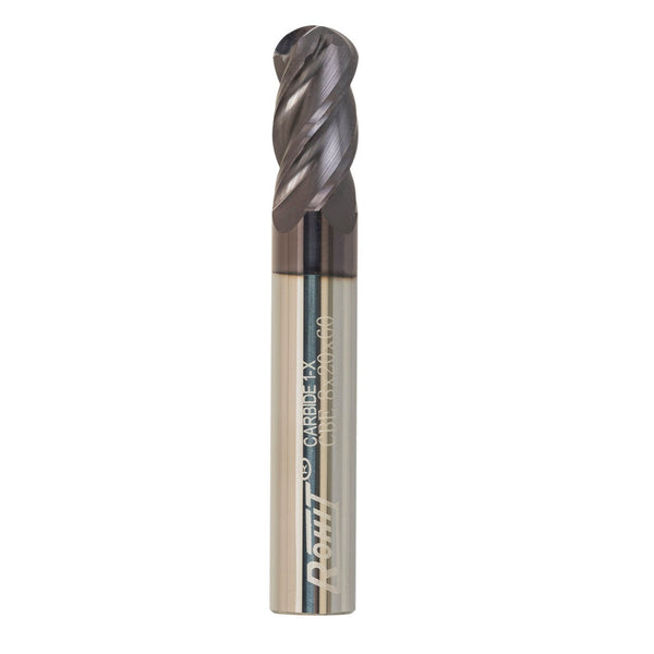 Ball Nose End Mills 3/8" cut  Diameter and 3/8" SD with 2.5" Overall Length