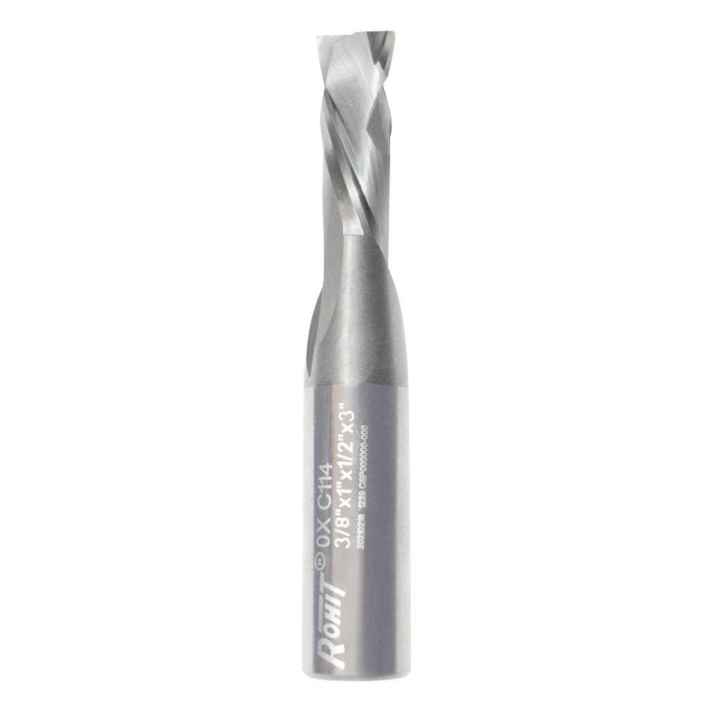Solid Carbide Compression Router Rohit C-114 Solid Carbide Compression or Up-Down Cut Router Bit and Sh ...